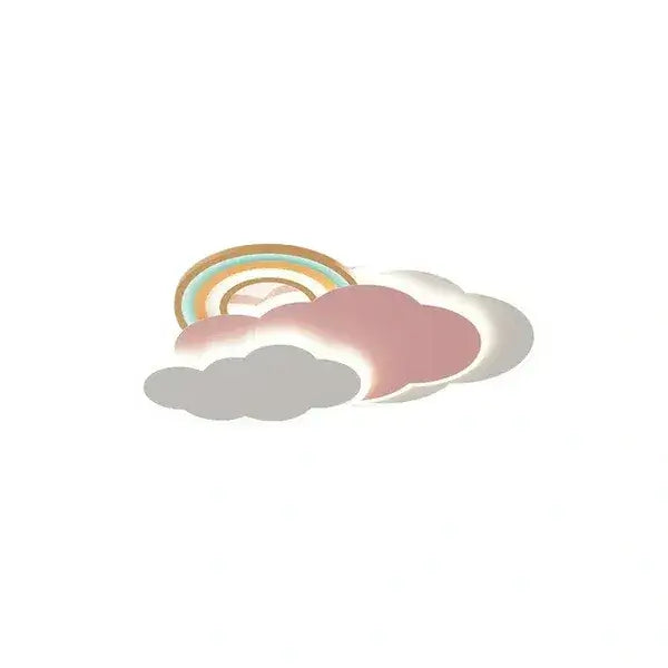 Vivara Cartoon Cloud-Shaped LED Flush Mount Ceiling Light – Kids Room Lamp